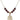 Saint Edwin Birthstone Necklace | 3/4 inch | 6mm Beads  Garnet 14kt Gold Filled