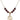 Saint Josemaria Escriva Birthstone Necklace | 3/4 inch | 6mm Beads  Garnet 14kt Gold Filled