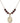 Saint Fina Birthstone Necklace | 3/4 inch | 6mm Beads  Garnet 14kt Gold Filled