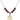 Saint John Berchmans Birthstone Necklace | 3/4 inch | 6mm Beads  Garnet 14kt Gold Filled