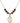 Saint John Berchmans Birthstone Necklace | 3/4 inch | 6mm Beads  Garnet 14kt Gold Filled