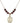 Saint Juliana of Cumae Birthstone Necklace | 3/4 inch | 6mm Beads  Garnet 14kt Gold Filled