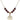 Saint Andrew Kim Taegon Birthstone Necklace | 3/4 inch | 6mm Beads  Garnet 14kt Gold Filled