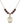 Saint Andrew Kim Taegon Birthstone Necklace | 3/4 inch | 6mm Beads  Garnet 14kt Gold Filled