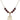 Saint Marina Birthstone Necklace | 3/4 inch | 6mm Beads  Garnet 14kt Gold Filled