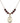 Saint Marina Birthstone Necklace | 3/4 inch | 6mm Beads  Garnet 14kt Gold Filled