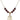 Saint Regis Birthstone Necklace | 3/4 inch | 6mm Beads  Garnet 14kt Gold Filled