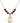 Saint Ivo of Kermartin Birthstone Necklace | 3/4 inch | 6mm Beads  Garnet 14kt Gold Filled