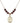 Saint Raymond of Penafort Birthstone Necklace | 3/4 inch | 6mm Beads  Garnet 14kt Gold Filled