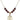 Saint Drogo Birthstone Necklace | 3/4 inch | 6mm Beads  Garnet 14kt Gold Filled