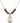 Saint Drogo Birthstone Necklace | 3/4 inch | 6mm Beads  Garnet 14kt Gold Filled