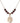 Blessed Emilee Doultremont Birthstone Necklace | 3/4 inch | 6mm Beads  Garnet 14kt Gold Filled