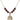 Saint Jacob of Nisibis Birthstone Necklace | 3/4 inch | 6mm Beads  Garnet 14kt Gold Filled