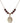 Saint Jacob of Nisibis Birthstone Necklace | 3/4 inch | 6mm Beads  Garnet 14kt Gold Filled