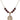 Saint Peter Canisius Birthstone Necklace | 3/4 inch | 6mm Beads  Garnet 14kt Gold Filled