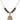 Saint Paul the Hermit Birthstone Necklace | 3/4 inch | 6mm Beads  Garnet 14kt Gold Filled