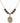 Saint Paul the Hermit Birthstone Necklace | 3/4 inch | 6mm Beads  Garnet 14kt Gold Filled