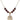 Saint Nathanael Birthstone Necklace | 3/4 inch | 6mm Beads  Garnet 14kt Gold Filled