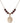 Blessed Herman the Cripple Birthstone Necklace | 3/4 inch | 6mm Beads  Garnet 14kt Gold Filled