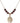 Saints Peter & Paul Birthstone Necklace | 3/4 inch | 6mm Beads  Garnet 14kt Gold Filled