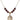 Saint Damien of Molokai Birthstone Necklace | 3/4 inch | 6mm Beads  Garnet 14kt Gold Filled