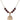Our Lady of Kibeho Birthstone Necklace | 3/4 inch | 6mm Beads  Garnet 14kt Gold Filled