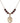 Saint Winifred of Wales Birthstone Necklace | 3/4 inch | 6mm Beads  Garnet 14kt Gold Filled