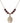 Saint Joseph Marello Birthstone Necklace | 3/4 inch | 6mm Beads  Garnet 14kt Gold Filled
