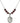 Guardian Angel w/Children Birthstone Necklace | 3/4 inch | 6mm Beads