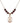 Guardian Angel Birthstone Necklace | 3/4 inch | 6mm Beads  Garnet 14kt Gold Filled
