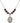 Our Lady of the Precious Blood Birthstone Necklace | 3/4 inch