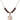 Saint Pope John XXIII Birthstone Necklace | 3/4 inch | 6mm Beads  Garnet 14kt Gold Filled