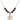 Saint Christopher Birthstone Necklace | 3/4 inch | 6mm Beads  Garnet 14kt Gold Filled