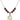 Saint Christopher Birthstone Necklace | 3/4 inch | 6mm Beads  Garnet 14kt Gold Filled