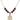 Saint Christopher Birthstone Necklace | 3/4 inch | 6mm Beads  Garnet 14kt Gold Filled