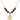 Saint Christopher Birthstone Necklace | 3/4 inch | 6mm Beads  Garnet 14kt Gold Filled