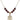 Saint Christopher Birthstone Necklace | 3/4 inch | 6mm Beads  Garnet 14kt Gold Filled
