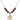 Saint Christopher Birthstone Necklace | 3/4 inch | 6mm Beads  Garnet 14kt Gold Filled