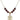 Saint Christopher Birthstone Necklace | 3/4 inch | 6mm Beads  Garnet 14kt Gold Filled