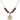 Saint Christopher Birthstone Necklace | 3/4 inch | 6mm Beads  Garnet 14kt Gold Filled