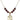 Saint Christopher Birthstone Necklace | 3/4 inch | 6mm Beads  Garnet 14kt Gold Filled