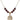 Saint Christopher Birthstone Necklace | 3/4 inch | 6mm Beads  Garnet 14kt Gold Filled