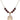 Saint Christopher Cross Birthstone Necklace | 3/4 inch | 6mm Beads  Garnet 14kt Gold Filled