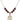 Saint Sebastian Birthstone Necklace | 3/4 inch | 6mm Beads  Garnet 14kt Gold Filled