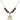 Saint Sebastian Birthstone Necklace | 3/4 inch | 6mm Beads  Garnet 14kt Gold Filled