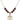 Saint Sebastian Birthstone Necklace | 3/4 inch | 6mm Beads  Garnet 14kt Gold Filled
