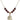 Saint Sebastian Birthstone Necklace | 3/4 inch | 6mm Beads  Garnet 14kt Gold Filled