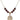Saint Sebastian Birthstone Necklace | 3/4 inch | 6mm Beads  Garnet 14kt Gold Filled
