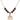Guardian Angel Birthstone Necklace | 3/4 inch | 6mm Beads  Garnet 14kt Gold Filled