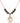 Guardian Angel Birthstone Necklace | 3/4 inch | 6mm Beads  Garnet 14kt Gold Filled